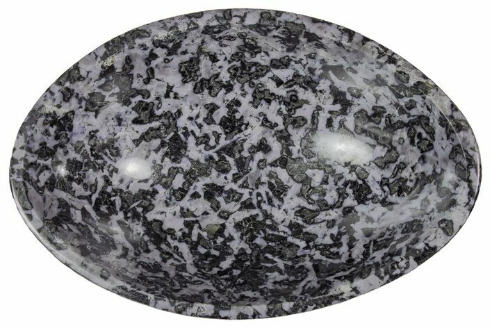 Polished, Indigo Gabbro Bowl - Madagascar #209883